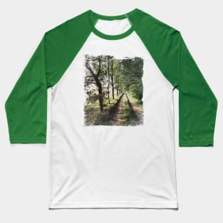 Road near forest Baseball T-Shirt